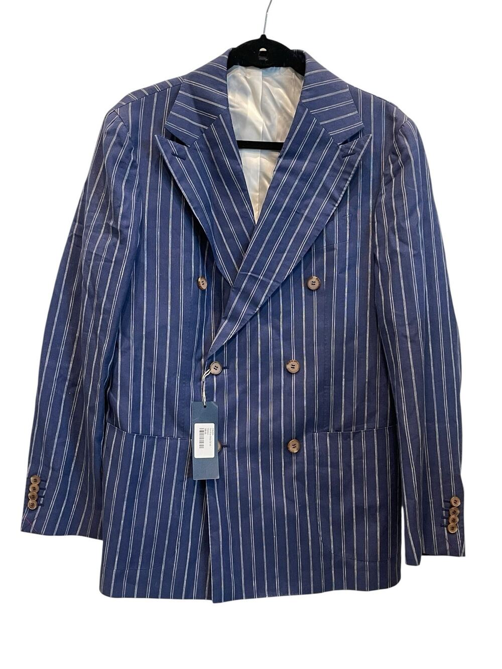Suitsupply Guabello pinstripe blazer Size:50 NWT